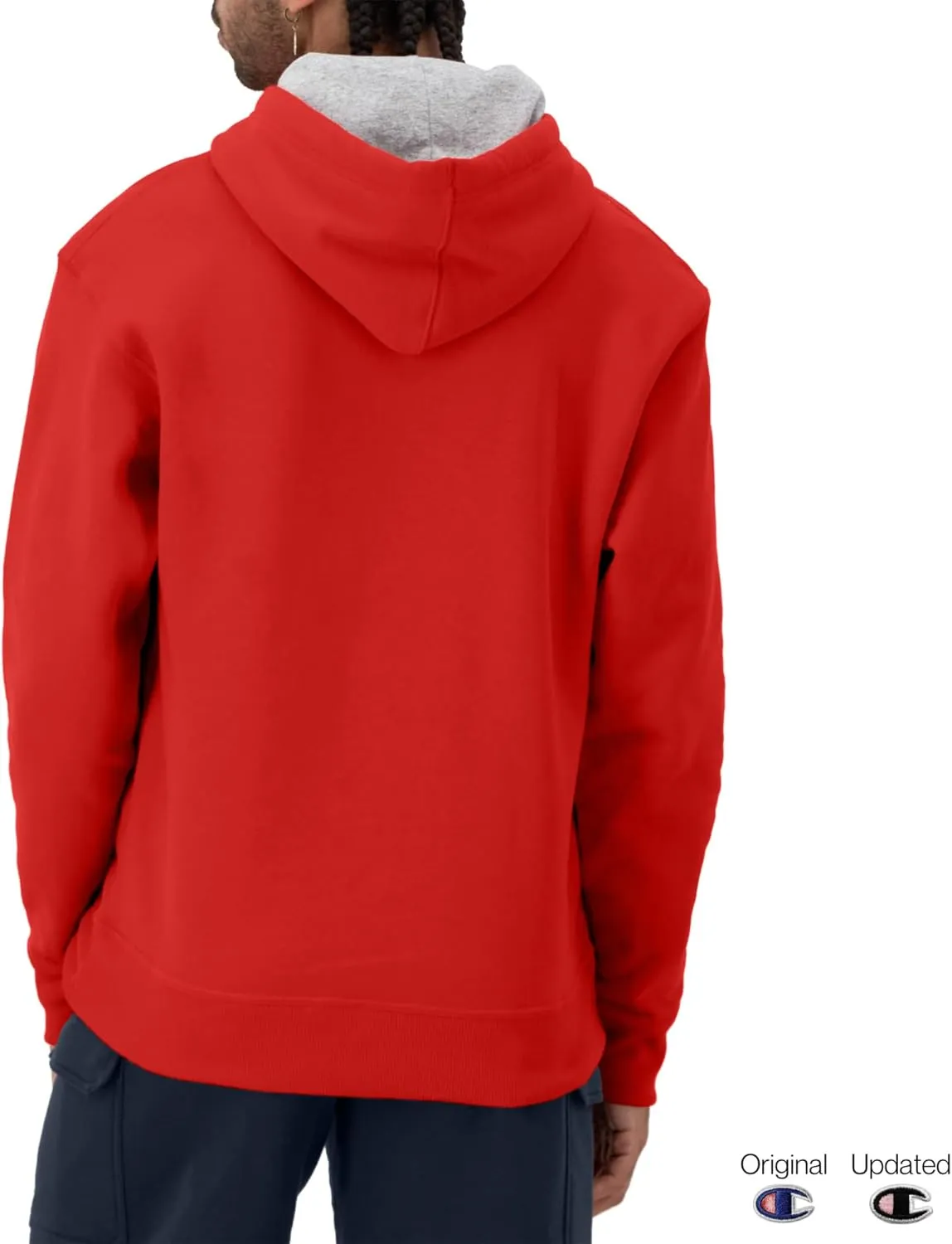 Champion Men's Zip-up Hoodie, Powerblend, Zip-up Hoodie Sweatshirt for Men (Reg. Or Big & Tall)