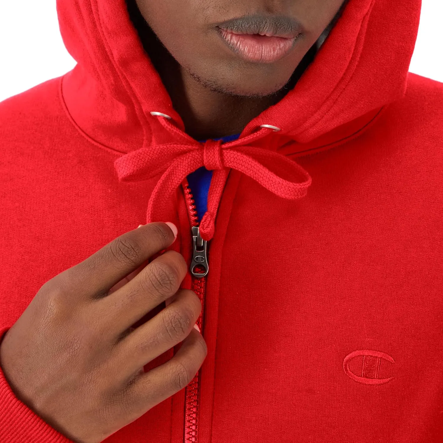 Champion Men's Zip-up Hoodie, Powerblend, Zip-up Hoodie Sweatshirt for Men (Reg. Or Big & Tall)
