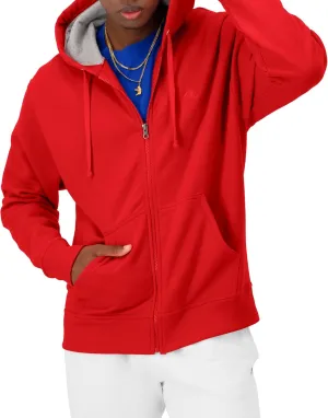 Champion Men's Zip-up Hoodie, Powerblend, Zip-up Hoodie Sweatshirt for Men (Reg. Or Big & Tall)