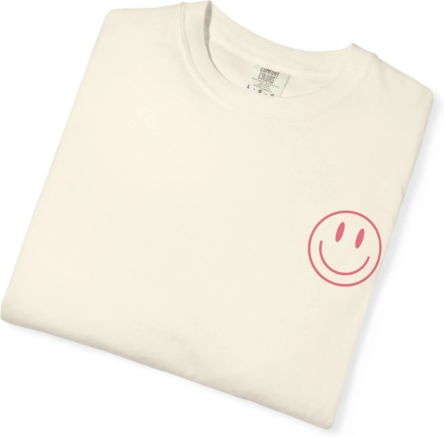 Comfort Colors Living Proof of a Loving God Shirt, Trendy Bible Verse Shirt, Oversized Jesus Tee, Smiley Face Summer T-Shirt