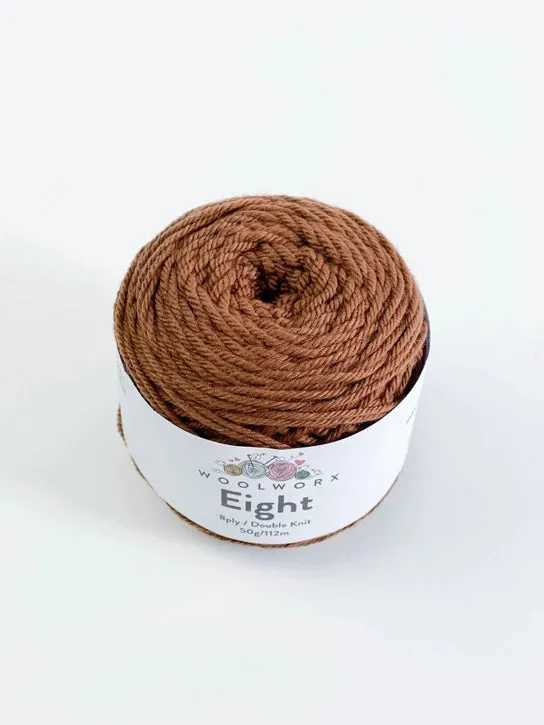 Eight Eyelet Cardigan Knit Kit