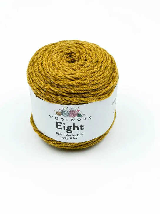 Eight Eyelet Cardigan Knit Kit