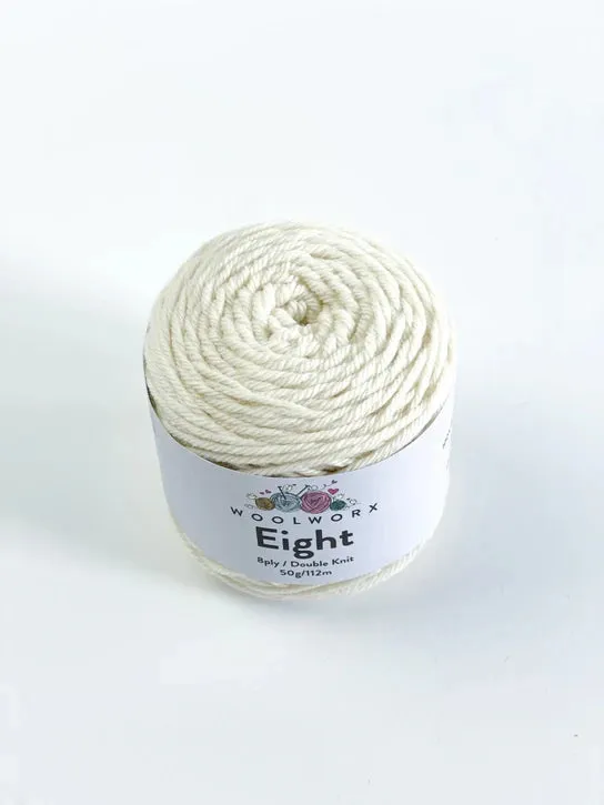 Eight Eyelet Cardigan Knit Kit