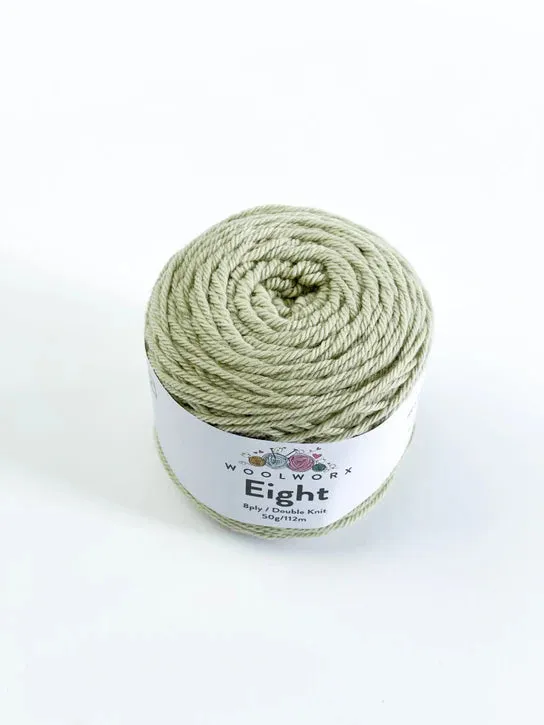 Eight Eyelet Cardigan Knit Kit