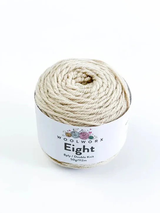 Eight Eyelet Cardigan Knit Kit