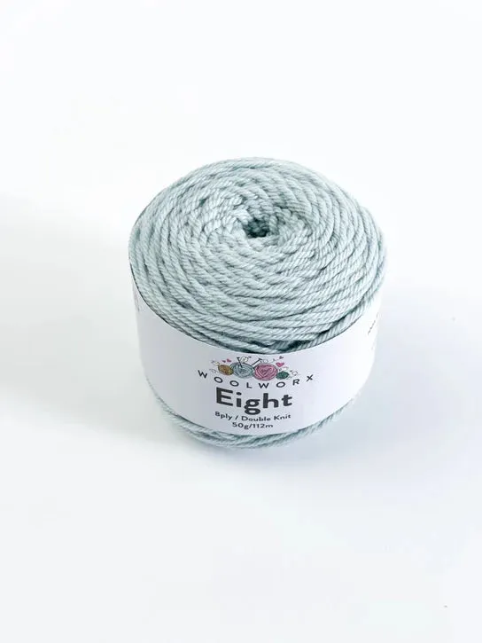 Eight Eyelet Cardigan Knit Kit