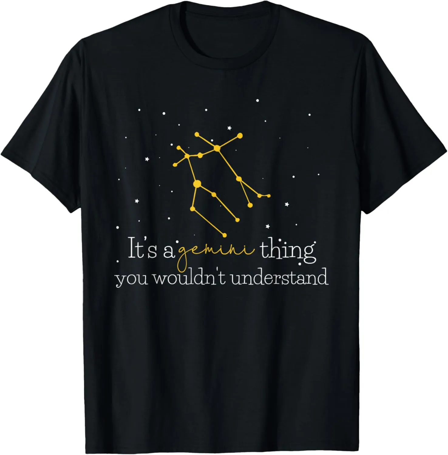 Funny Horoscope Gemini Astrology Zodiac Sign T-Shirt