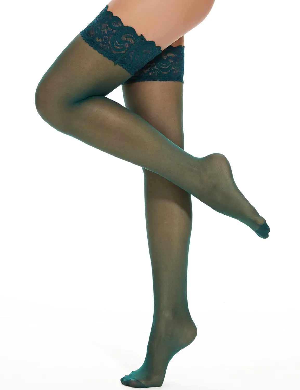 Lidogirl Lace Top Thigh High Stockings
