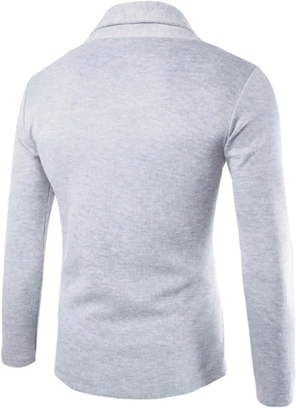 Mens Stylish Casual Cardigan Sweater Comfortable Slim Fit Fall 2023 Winter Coats Shawl Collar Soft Fabric V Neck Jackets