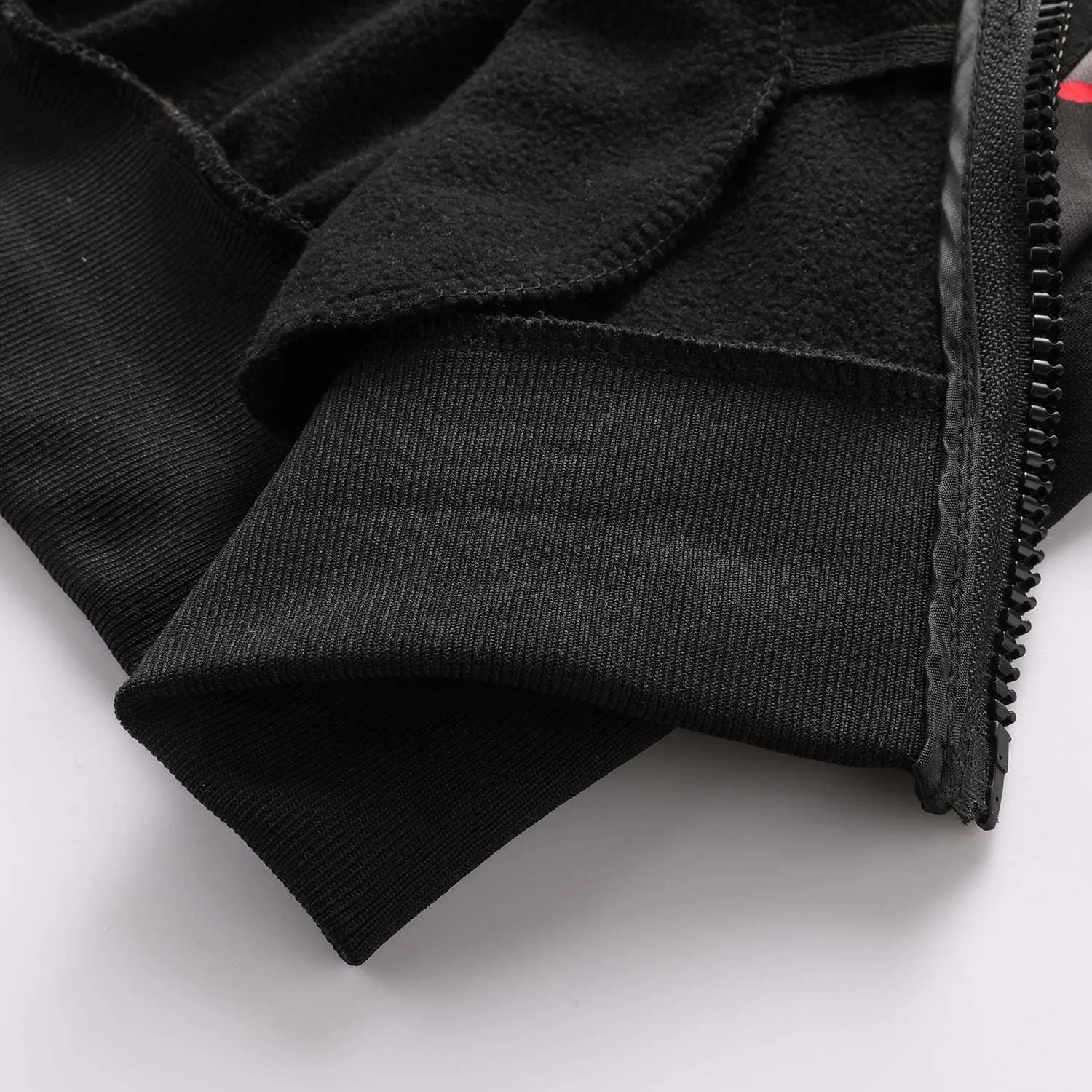 Men's Zip Up Color Block Hoodie Fleece Gym Workout zippered Sweatshirt Fashion Long Sleeve Hooded WIth Pocket