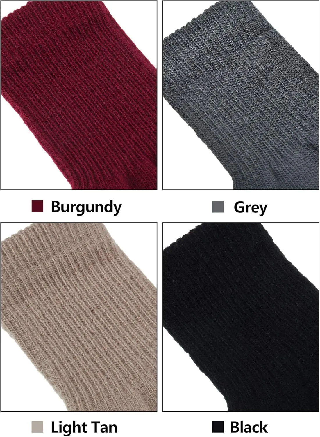 SATINIOR Winter Fingerless Gloves for Women Half Finger Typing Gloves with Long Wrist Cuff Knit Fingerless Mittens for Women