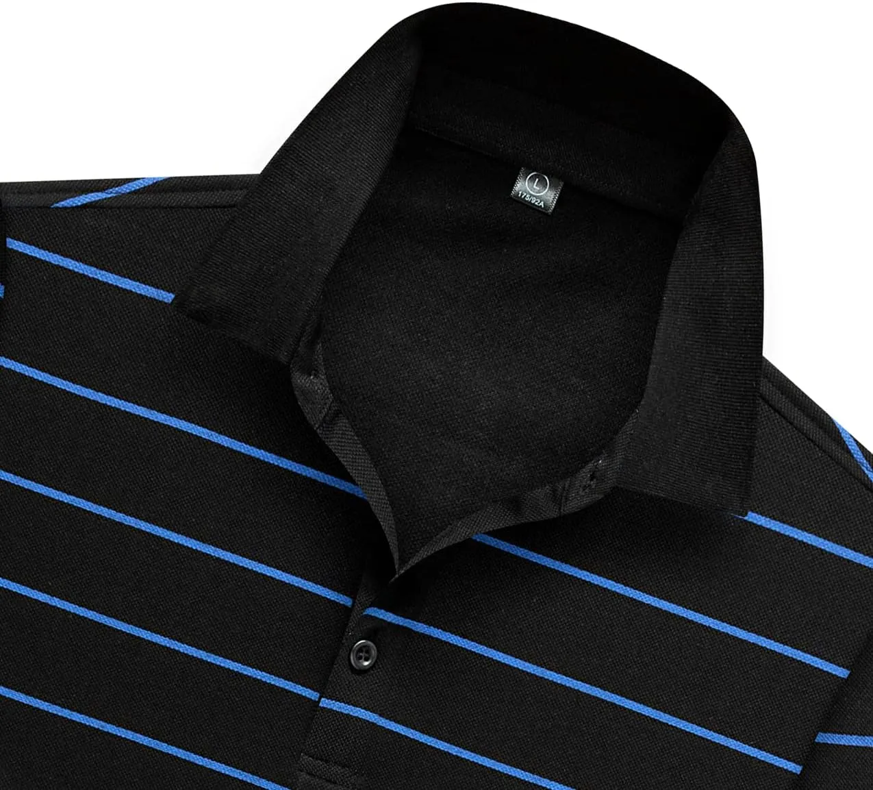 XTAPAN Men's Polo Shirt Casual Long Short Sleeve Classic Fashion Polo Cotton T Golf Sport Shirt